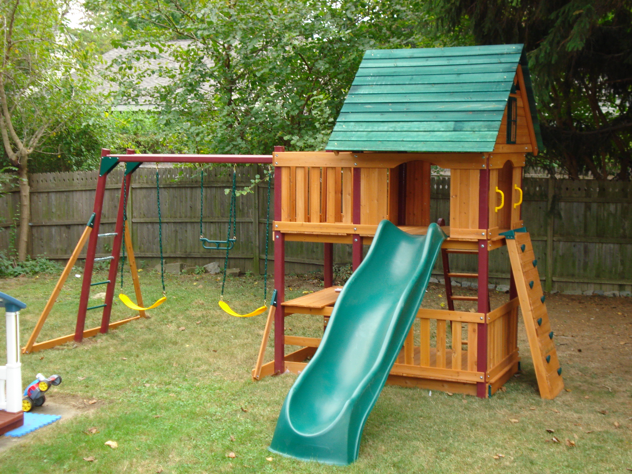 Swing Set Installer Nj Kidkraft Cedar Summit Copper Ridge